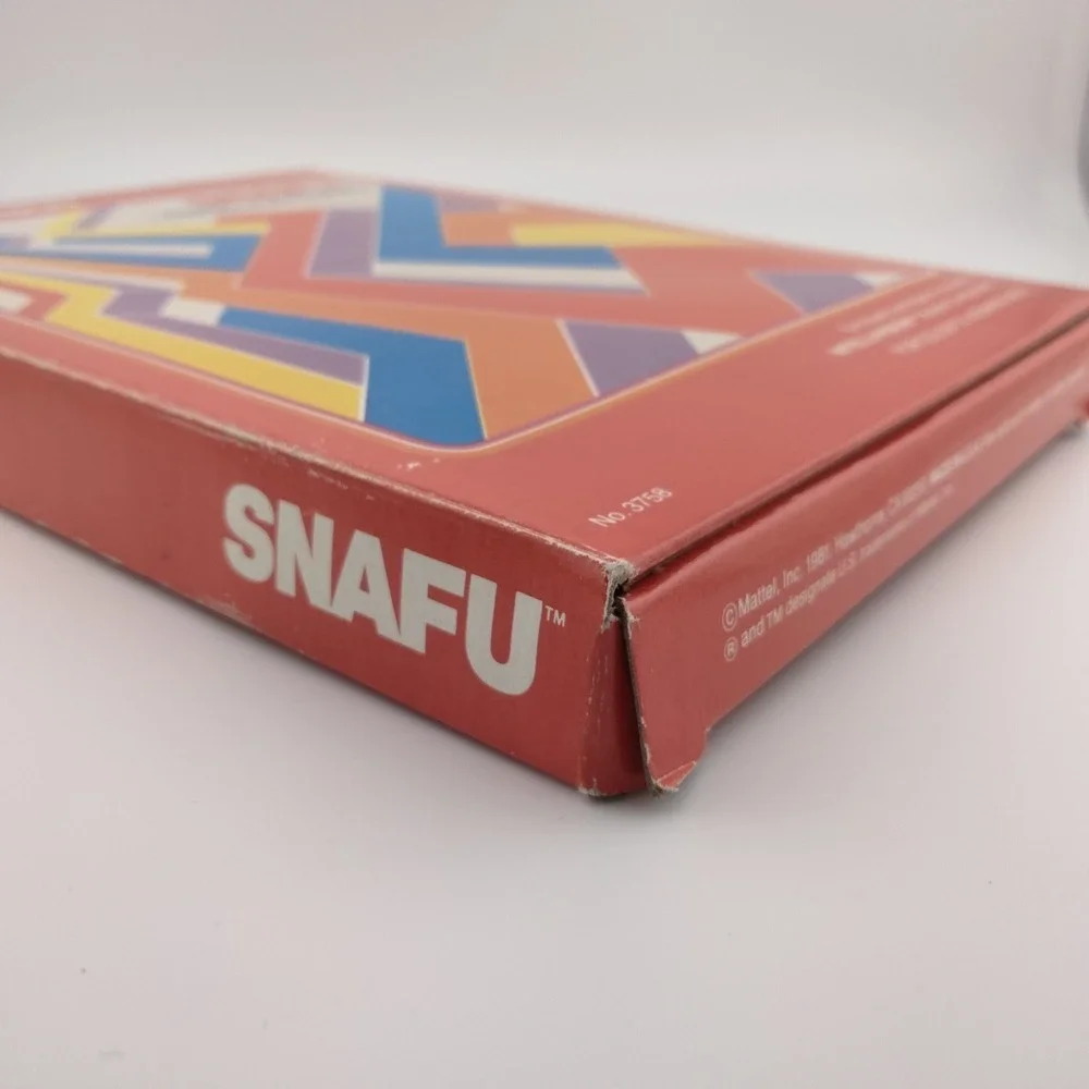 Sea Battle & Snafu (Mattel Intellivision, 1980) w/Manual,‎ Overlays